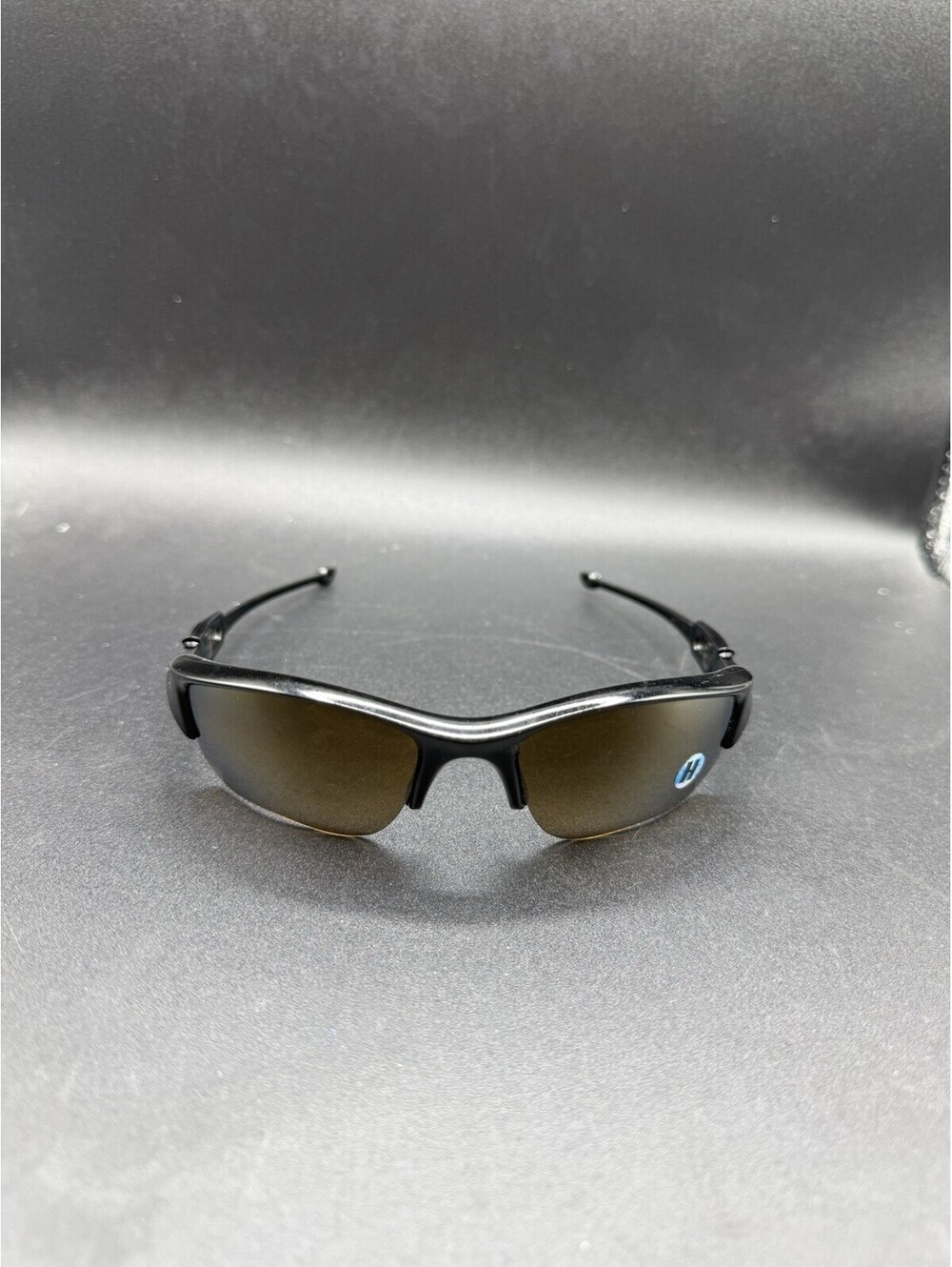 Oakley Flak Jacket XL Polished Black/Bronze Polarized Lenses